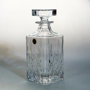 New Capri, Italian Lead Crystal Whiskey Decanter